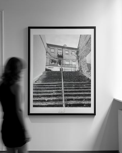 DARK STAIRWAY - Professional Photography Print