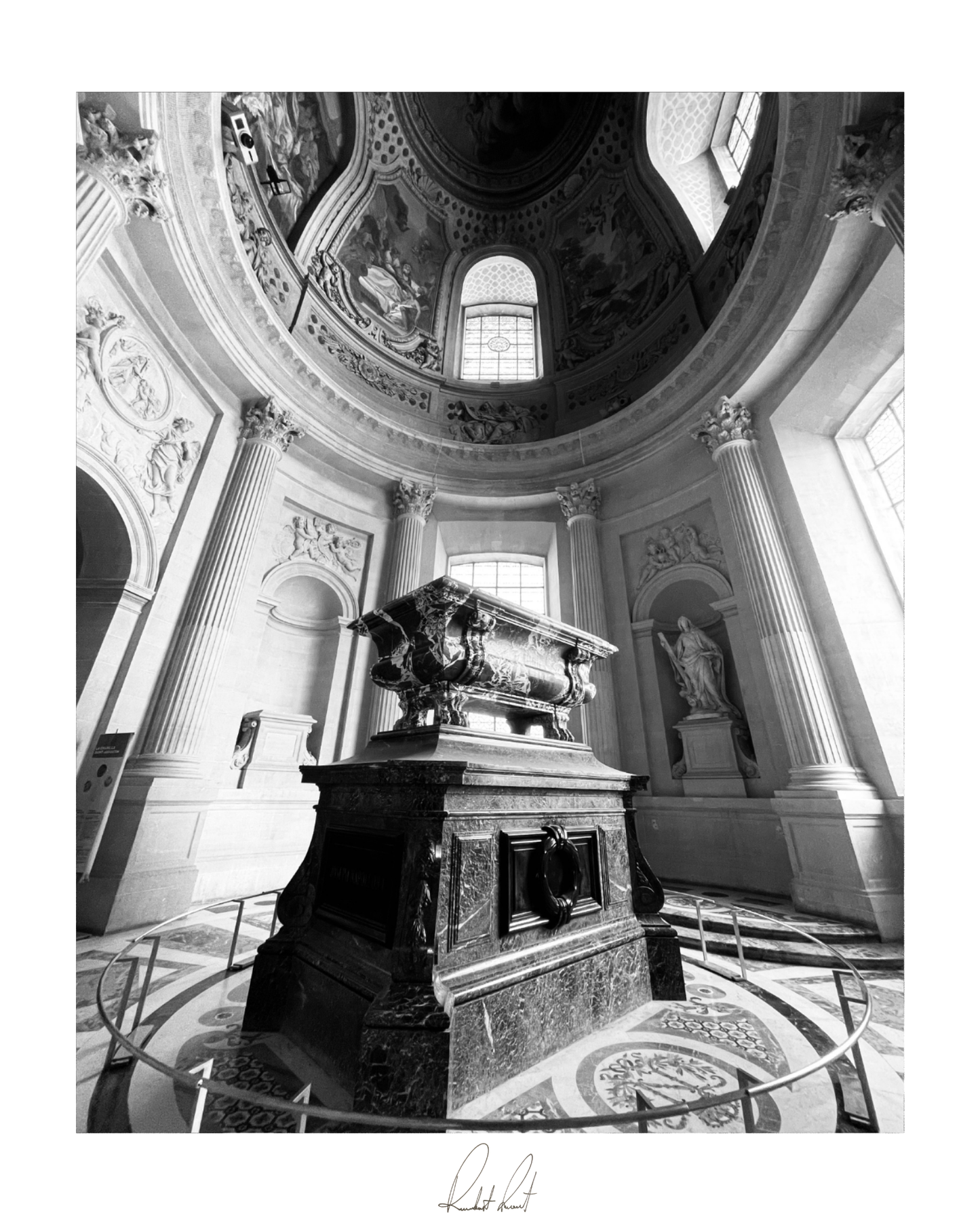 BURIAL CHAMBER COFFIN - Professional Photography Print