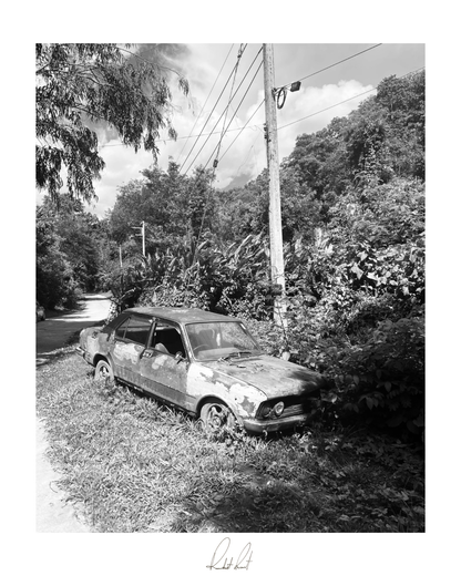 RUSTIC CAR - Professional Photography Print