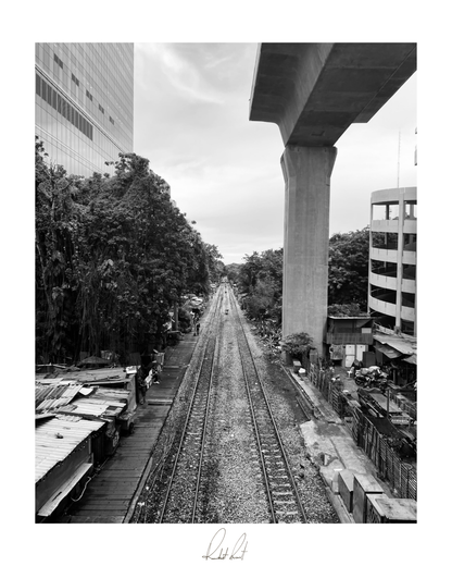 TRAIN TRACK - Professional Photography Print