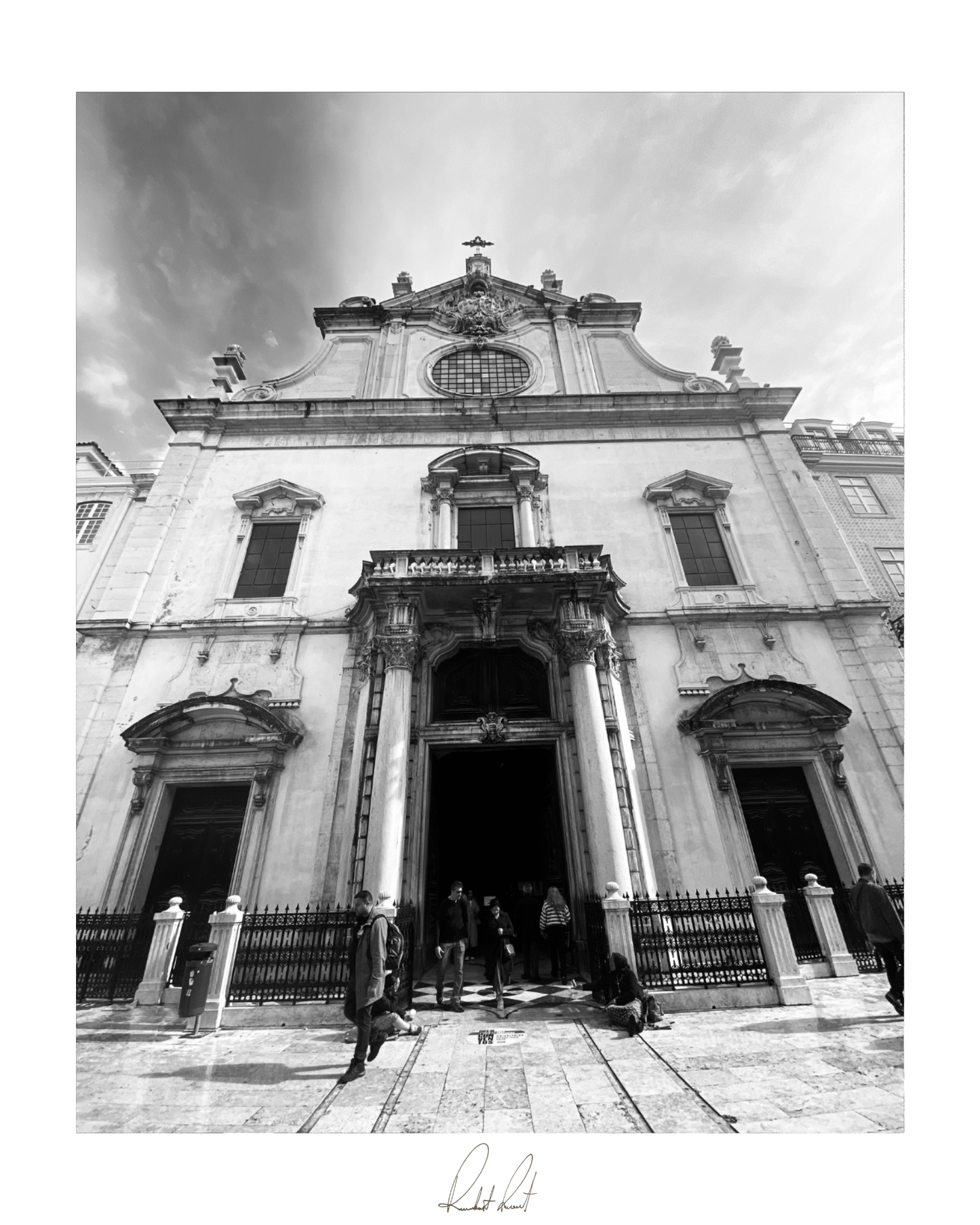 CHURCH ENTRANCE - Professional Photography Print