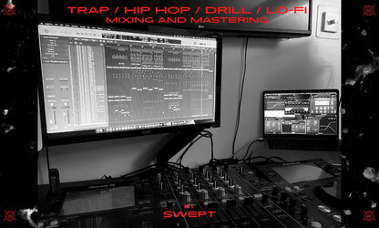 I will mix and master trap, drill, hiphop and lo-fi tracks professionally and swiftly