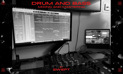 I will mix and master your drum and bass tracks professionally, swiftly and thoroughly